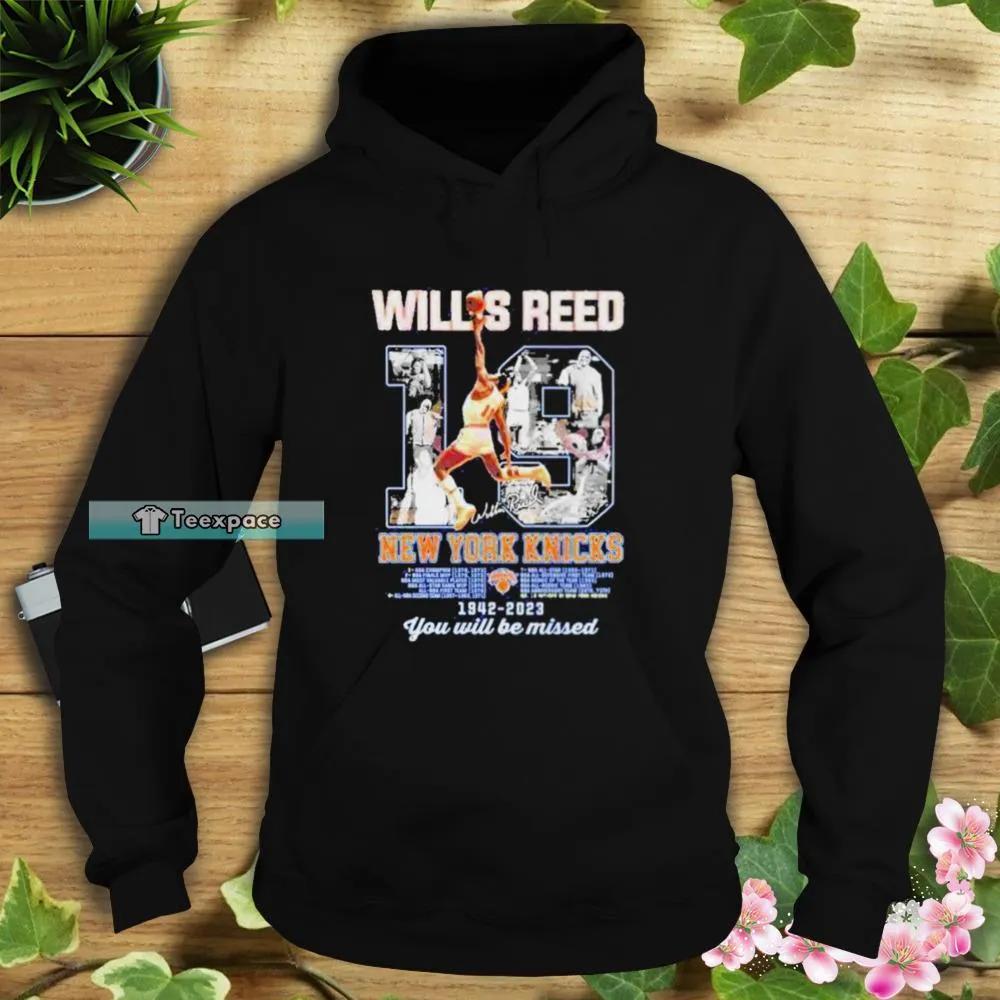 New York Knicks Willis Reed You Will Be Missed Sweatshirt