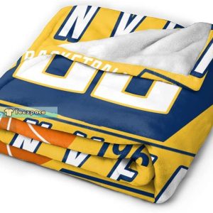 Personalized Denver Nuggets Fleece Blanket 2