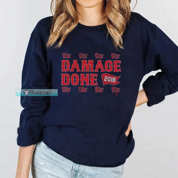 Red Sox Damage Done Sweatshirt