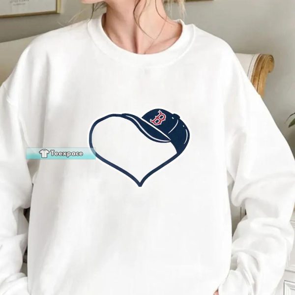 Red Sox Heart Sweatshirt