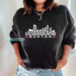 Red Sox Sweatshirt Black 3