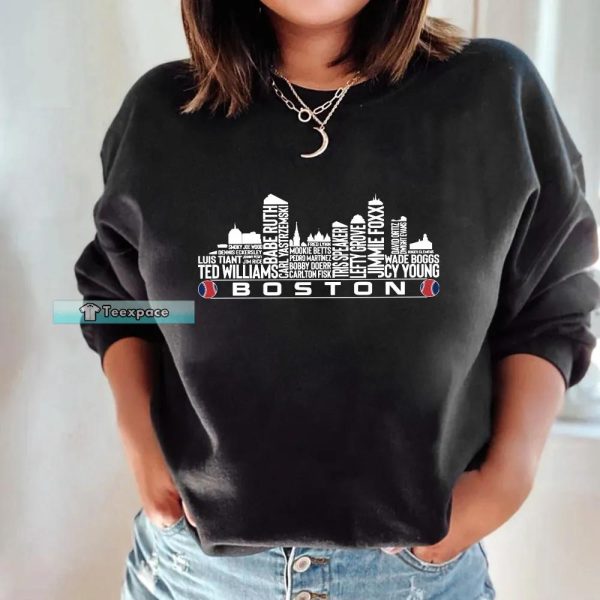 Red Sox Sweatshirt Black