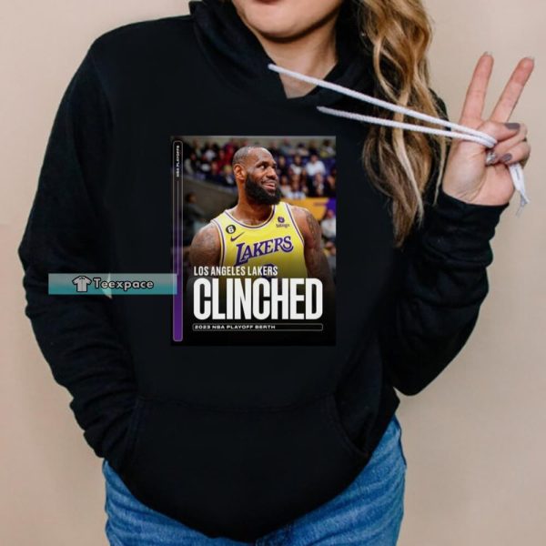 The Los Angeles Lakers Clinched 2023 NBA Playoffs Berth Shirt