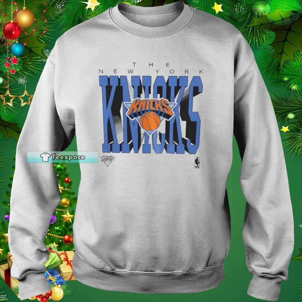 The New York Knicks Spell Out Basketball Hoodie