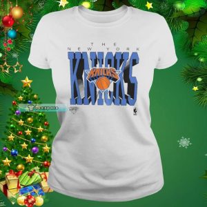 The New York Knicks Spell Out Basketball T Shirt Womens