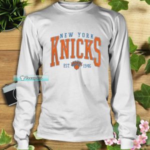 Vintage New York Knicks Basketball Est 1946 Long Sleeve Shirt