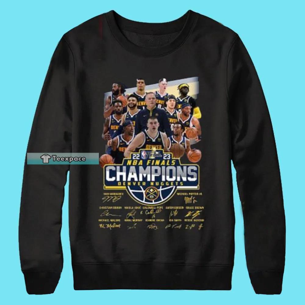 Denver Nuggets 2022 2023 NBA Finals Champions Sweatshirt