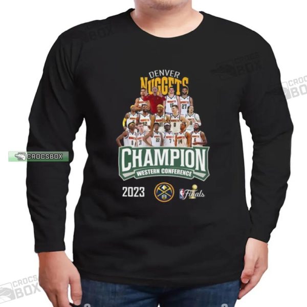 Denver Nuggets Champions Western Conference 2023 NBA Finals Shirt