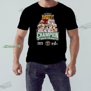Denver Nuggets Champions Western Conference 2023 NBA Finals Unisex T Shirt