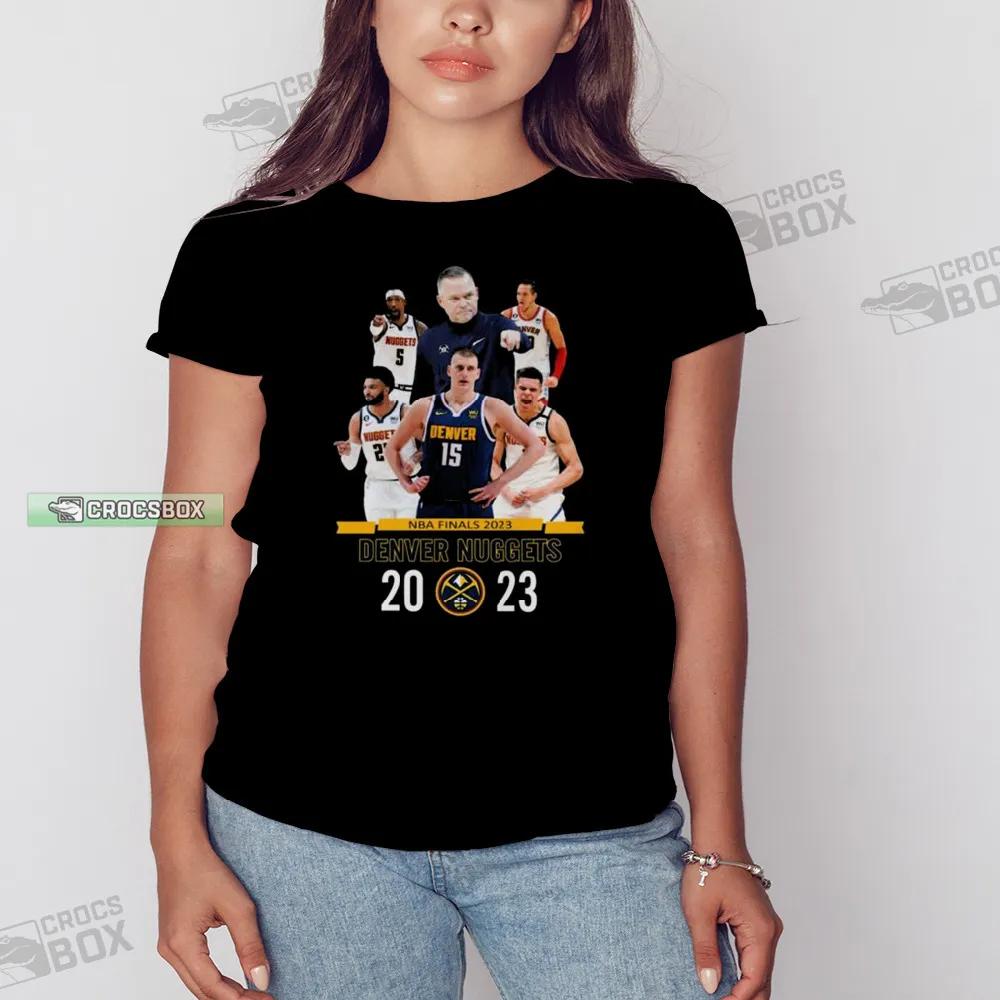 Denver Nuggets NBA Finals 2023 T Shirt Womens