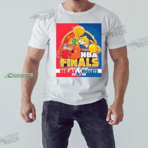 Denver Nuggets Vs Miami Heat Mascot 2023 NBA Finals Unisex T Shirt