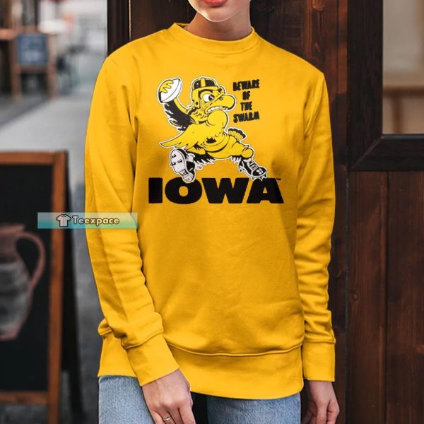 Iowa Hawkeyes Beware Of The Swarm Shirt