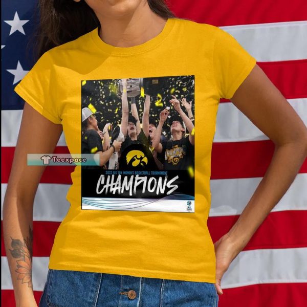 Iowa Hawkeyes Big Ten Champions Women’s Basketball Shirt