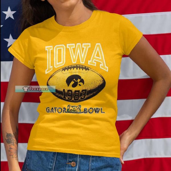 Iowa Hawkeyes Gator Bowl Champions 1983 Shirt