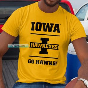 Iowa Hawkeyes Go Hawks Shirt Hawkeyes Gifts For Him Crewneck T shirt