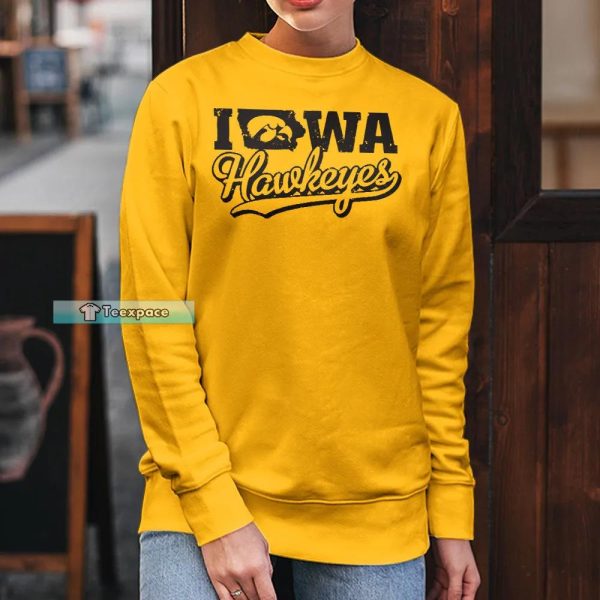 Iowa Hawkeyes Letter Shirt Gifts For Hawkeyes Fans