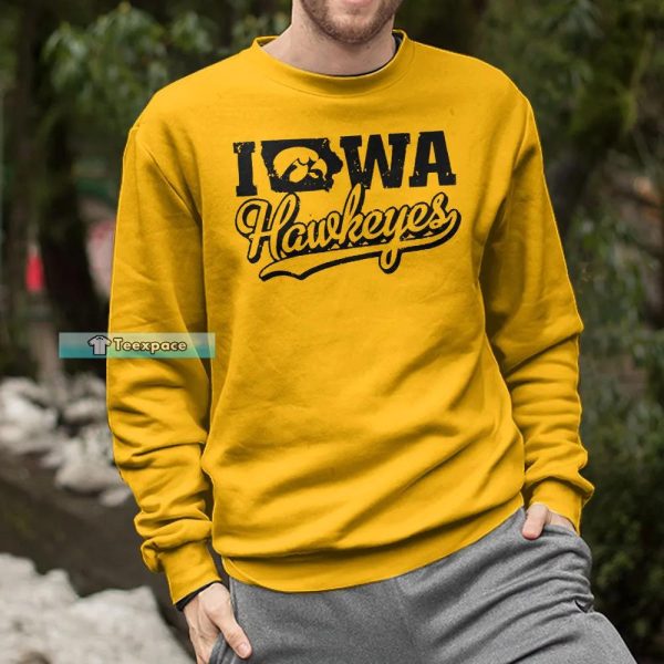Iowa Hawkeyes Letter Shirt Gifts For Hawkeyes Fans