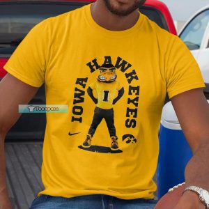 Iowa Hawkeyes Mascot Shirt Gifts For Hawkeyes Fans Crewneck T shirt