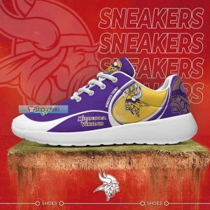 Minnesota Vikings 3D Roshe Sneakers Vikings Mens Shoes 3