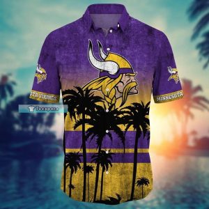 Minnesota Vikings Palm Tree Beach Summer Hawaii Shirt 2