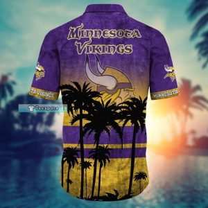 Minnesota Vikings Palm Tree Beach Summer Hawaii Shirt 3