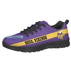 Minnesota Vikings Skols Vikings Sneakers Vikings Shoes 1