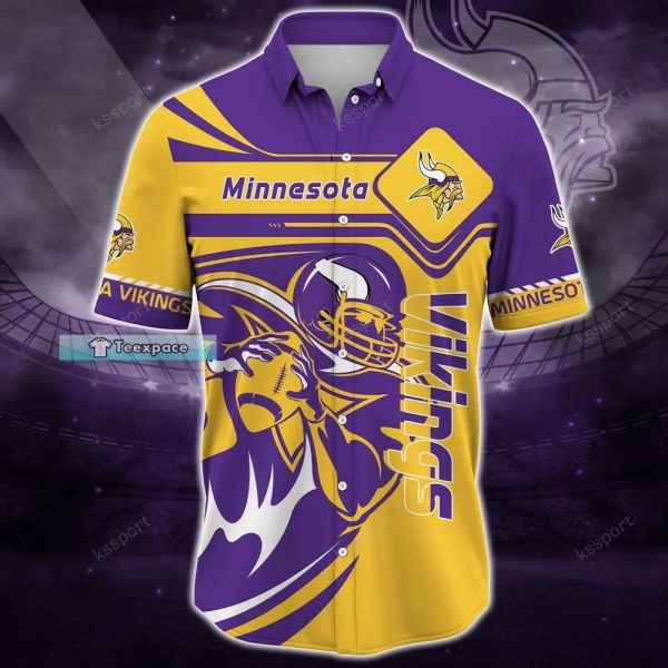 Minnesota Vikings Super Player Football Hawaii Shirt