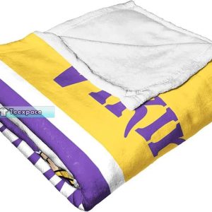 Personalized EST 1961 Minnesota Vikings MVP Fuzyy Blanket 2