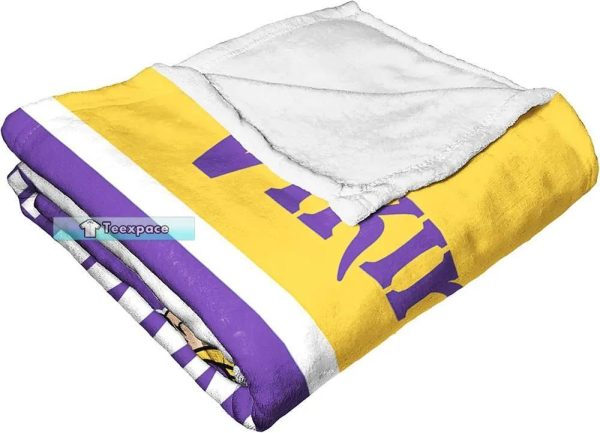 Personalized EST 1961 Minnesota Vikings MVP Fuzyy Blanket