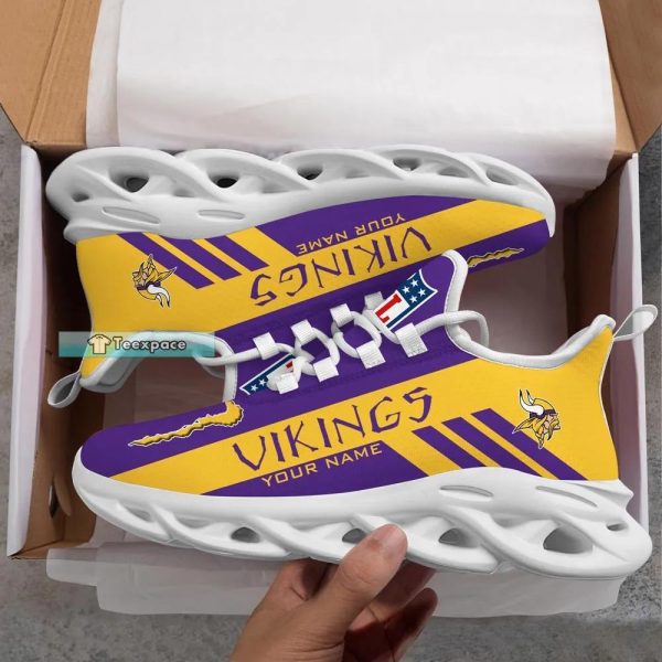 Personalized Monster Minnesota Vikings Max Soul Shoes Vikings Shoes