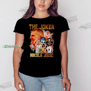 The Joker Nikola Jokic Denver Nuggets T Shirt Womens