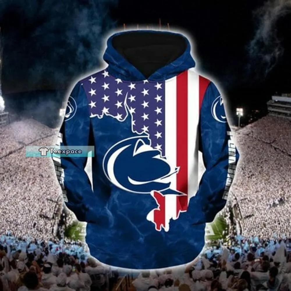American Flag Penn State Hoodie 2