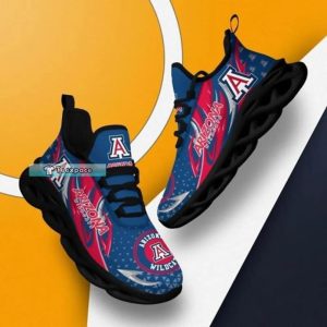 Arizona Wildcats Gifts Angle Pattern Max Soul Shoes 0