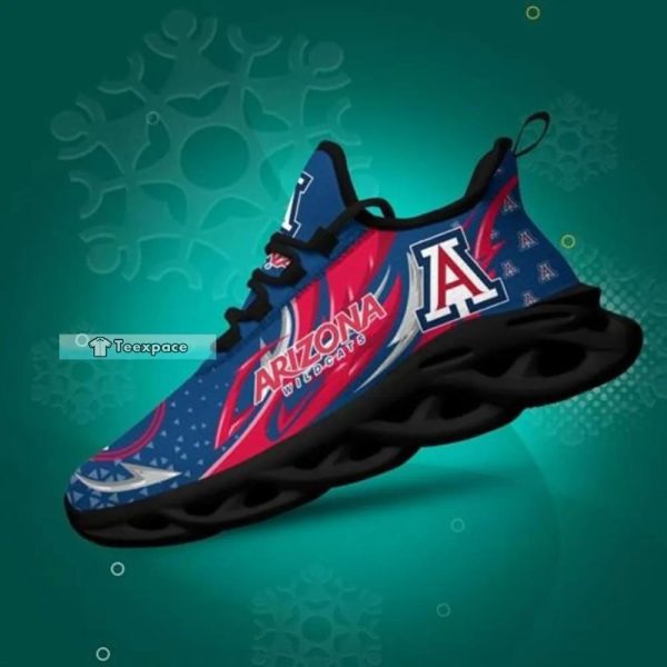 Arizona Wildcats Gifts Angle Pattern Max Soul Shoes
