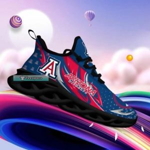 Arizona Wildcats Gifts Angle Pattern Max Soul Shoes 3
