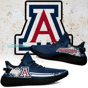 Arizona Wildcats Gifts Blue White Yeezy Shoes 2