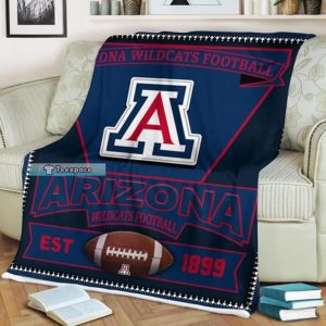 Arizona Wildcats Gifts University Sherpa Blanket 1