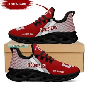 Custom Go Big Red Hoosiers Max Soul Shoes