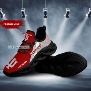 Custom Go Big Red Hoosiers Max Soul Shoes