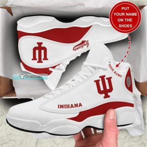 Custom Indiana Hoosiers Air Jordan 13 Shoes