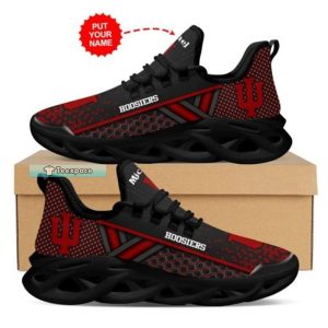 Custom Indiana Hoosiers Basketball Max Soul Shoes 1