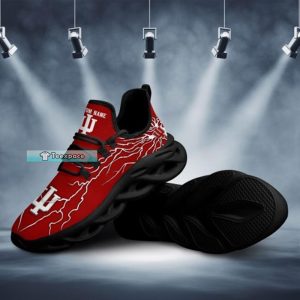 Custom Indiana Hoosiers Lightning Max Soul Shoes
