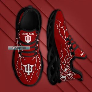 Custom Indiana Hoosiers Lightning Max Soul Shoes 3