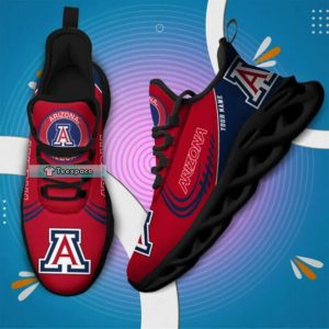 Custom Name Arizona Wildcats Gifts Rugby Max Soul Shoes 4