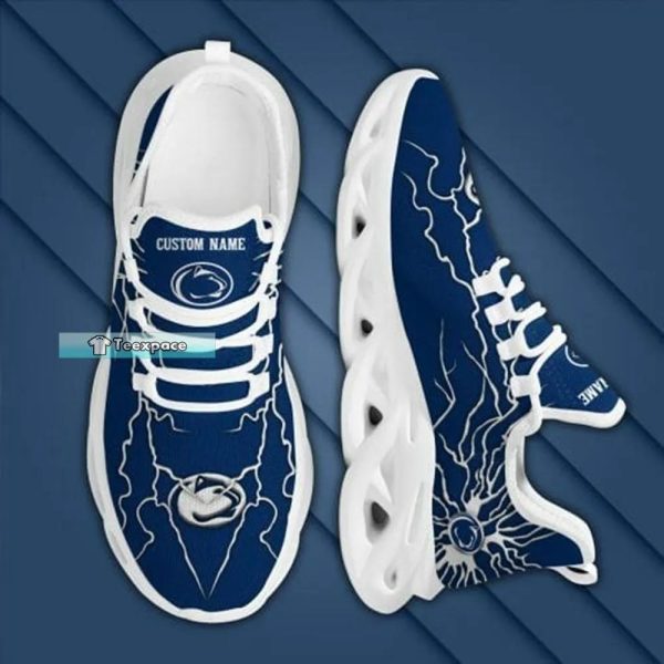Custom Penn State Lightning Max Soul Shoes
