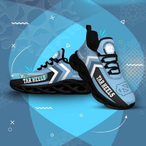 Custom Tar Heels Max Soul Shoes 1