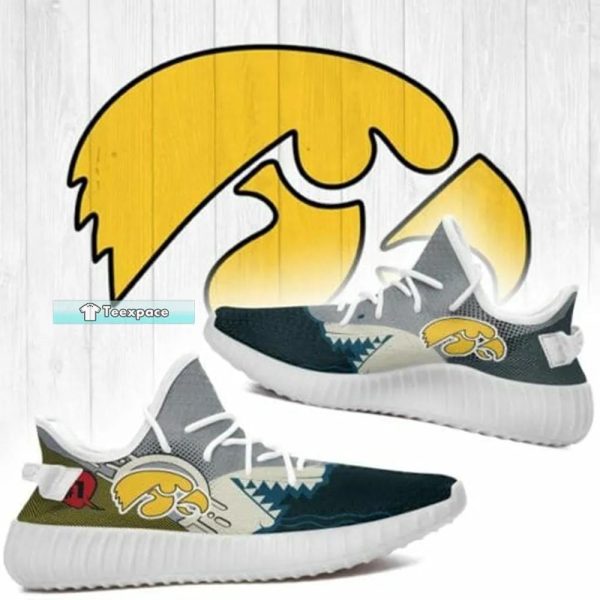 Iowa Hawkeyes Gifts Shark Yeezy Shoes