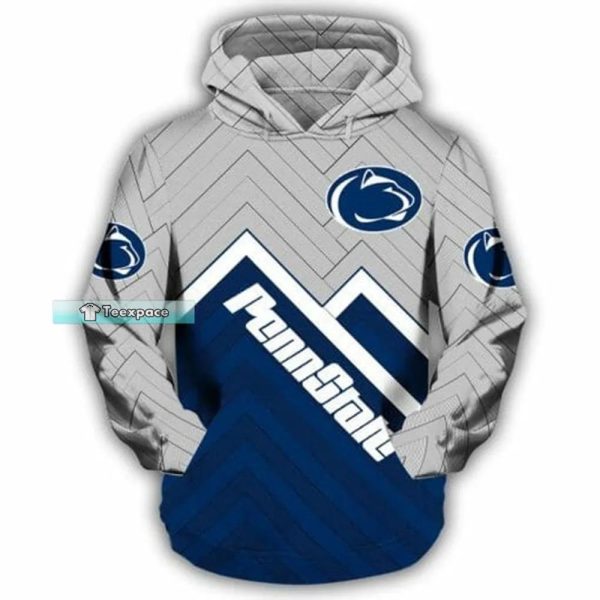 Jogger Style Angle Pattern Penn State Hoodie