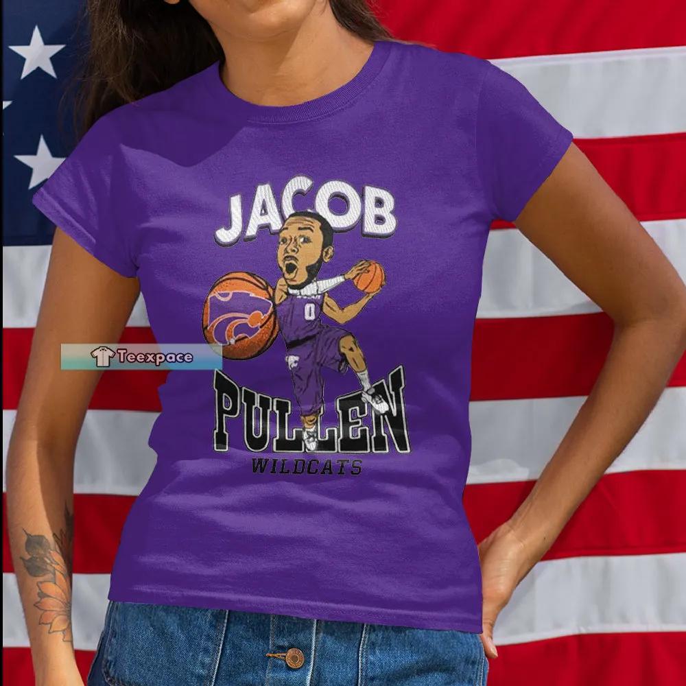 Kansas State Wildcats Jacob Pullen Shirt K State Gifts T Shirt Womens