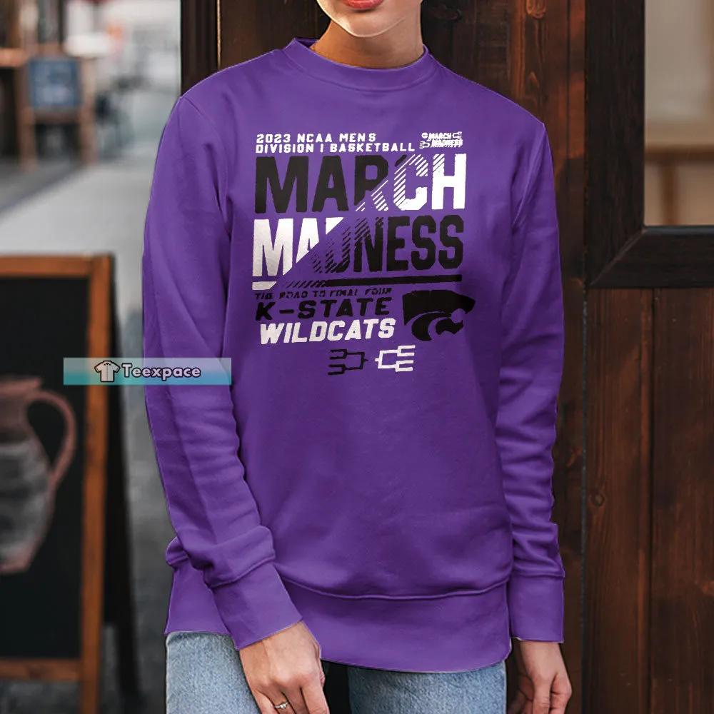 Kansas State Wildcats March Madness Shirt K State Gifts Long Sleeve Shirt